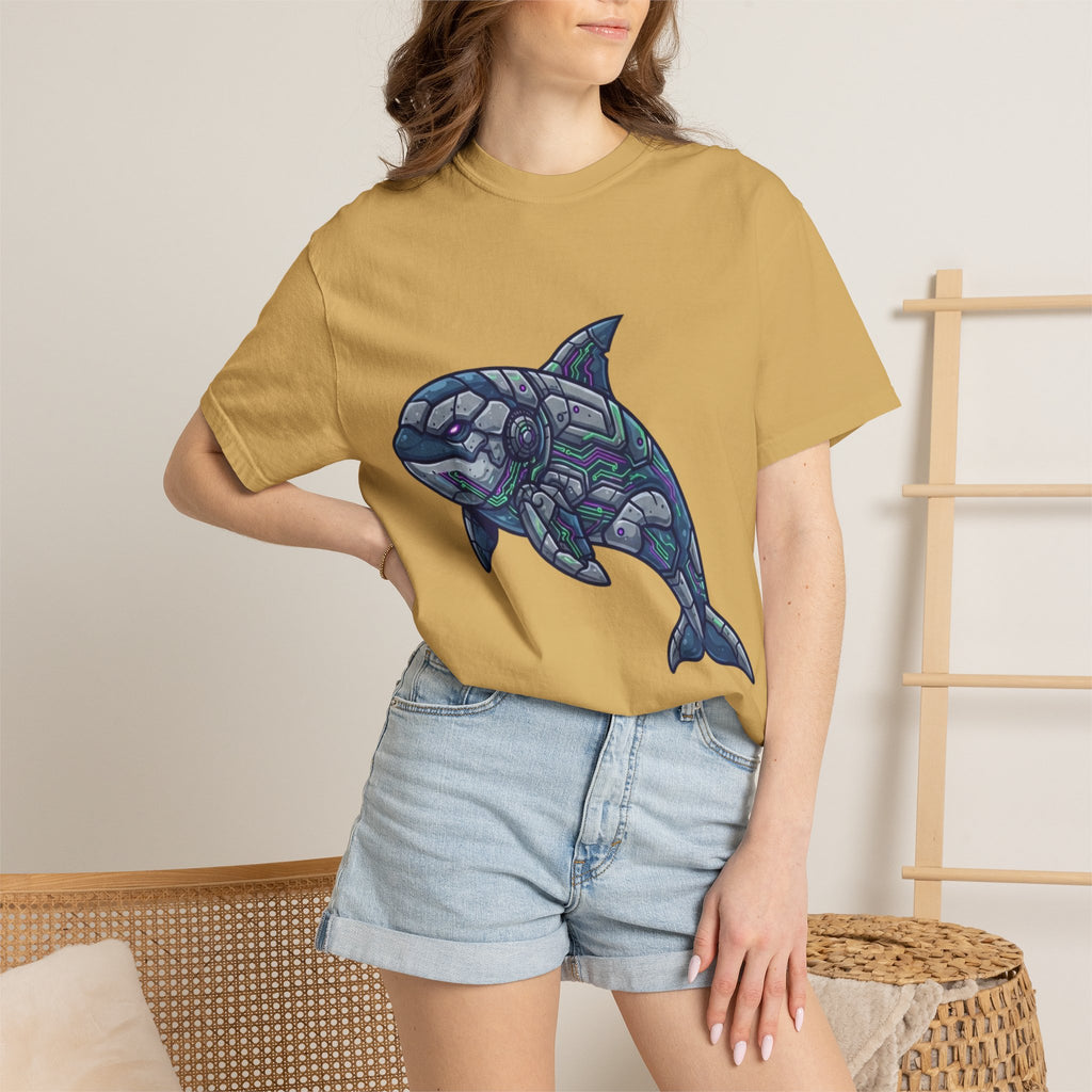 "Killer Whale" Unisex Garment-Dyed Tee