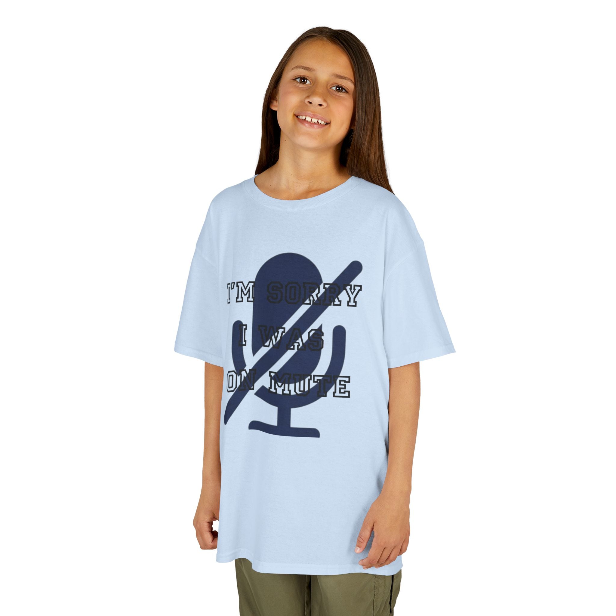 "I'm Sorry I Was On Mute" Kids Tee