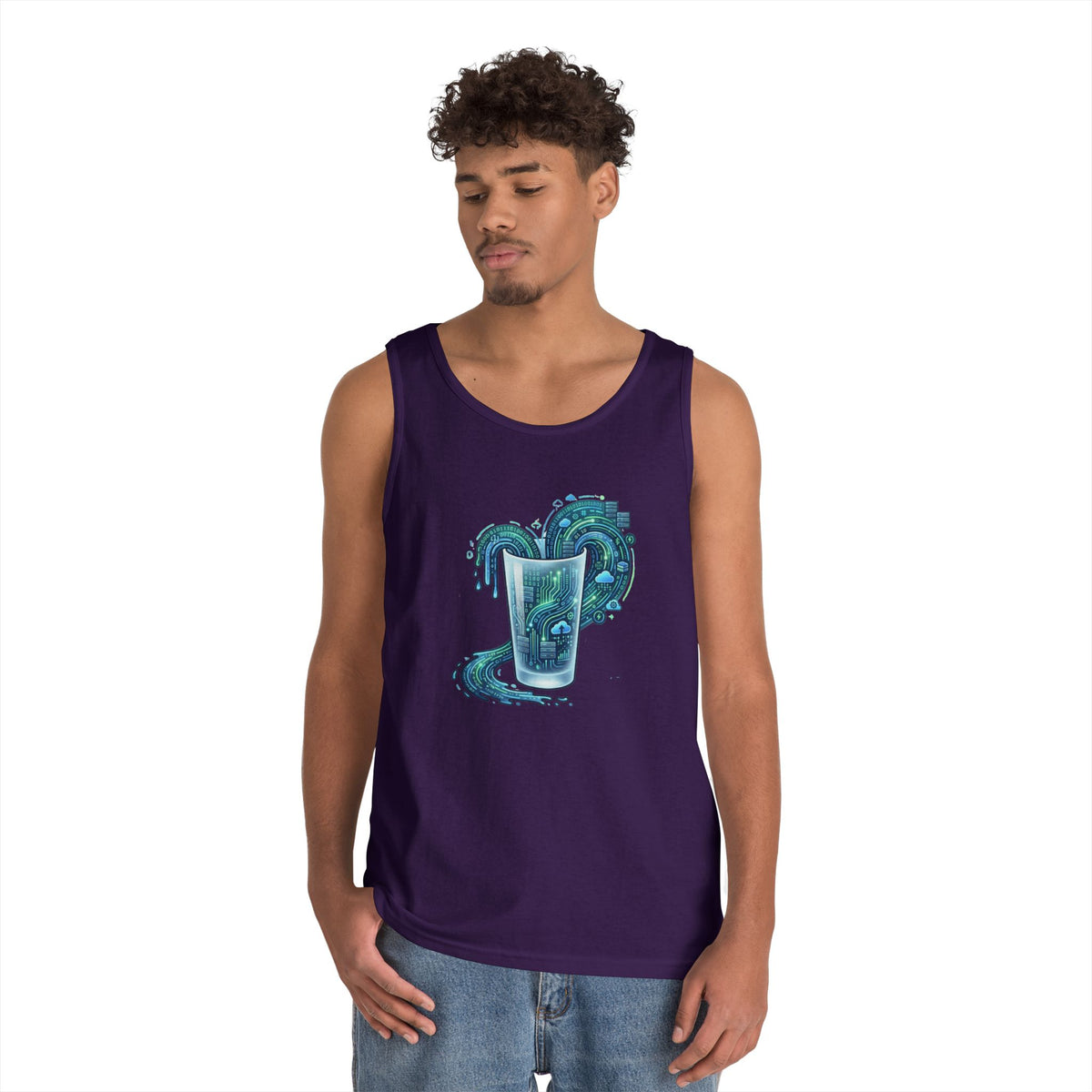 "Glass of Data" Tank Top