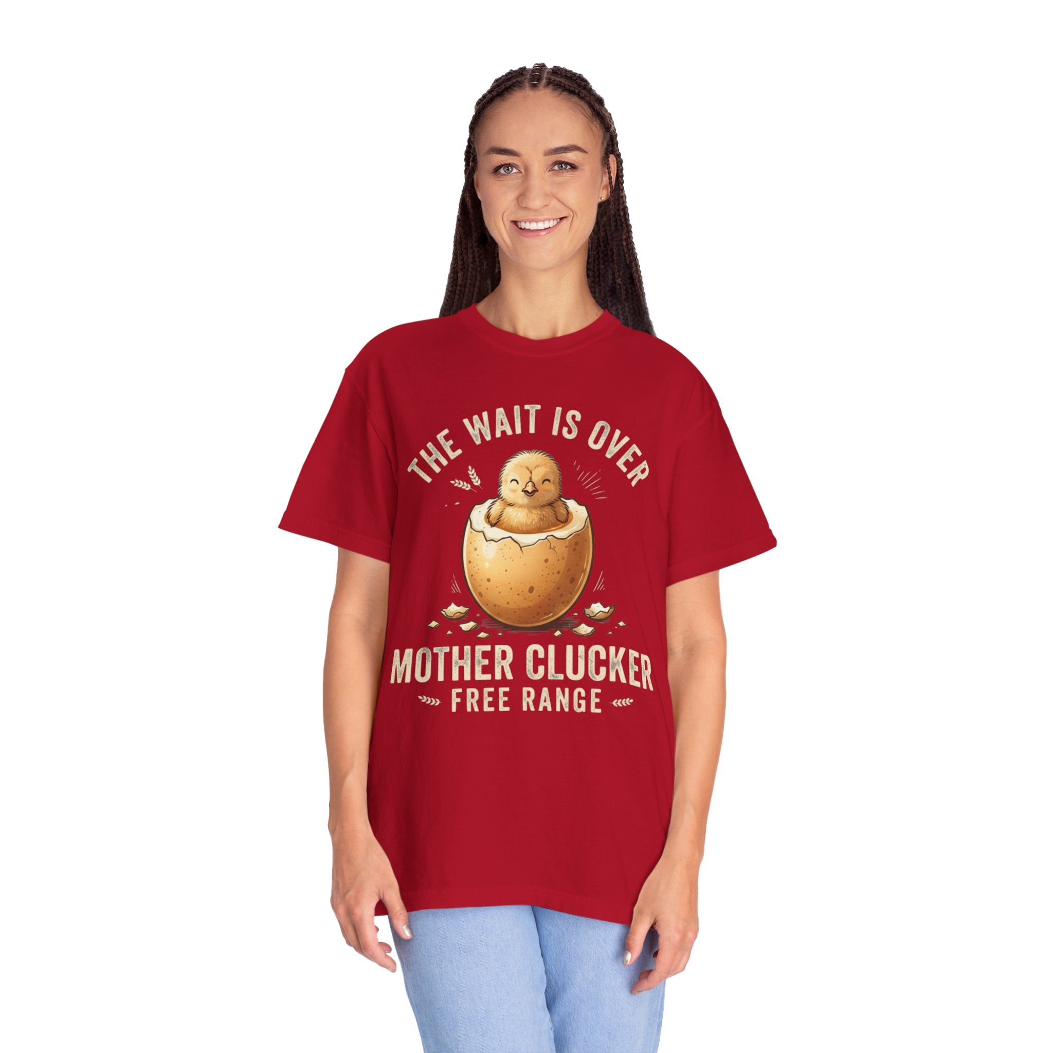 "The Wait is Over" Unisex Garment-Dyed Tee