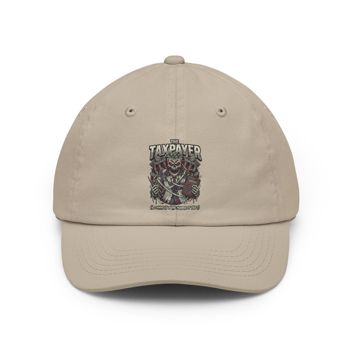 Color: Stone | Horror of Taxes Dad Hat