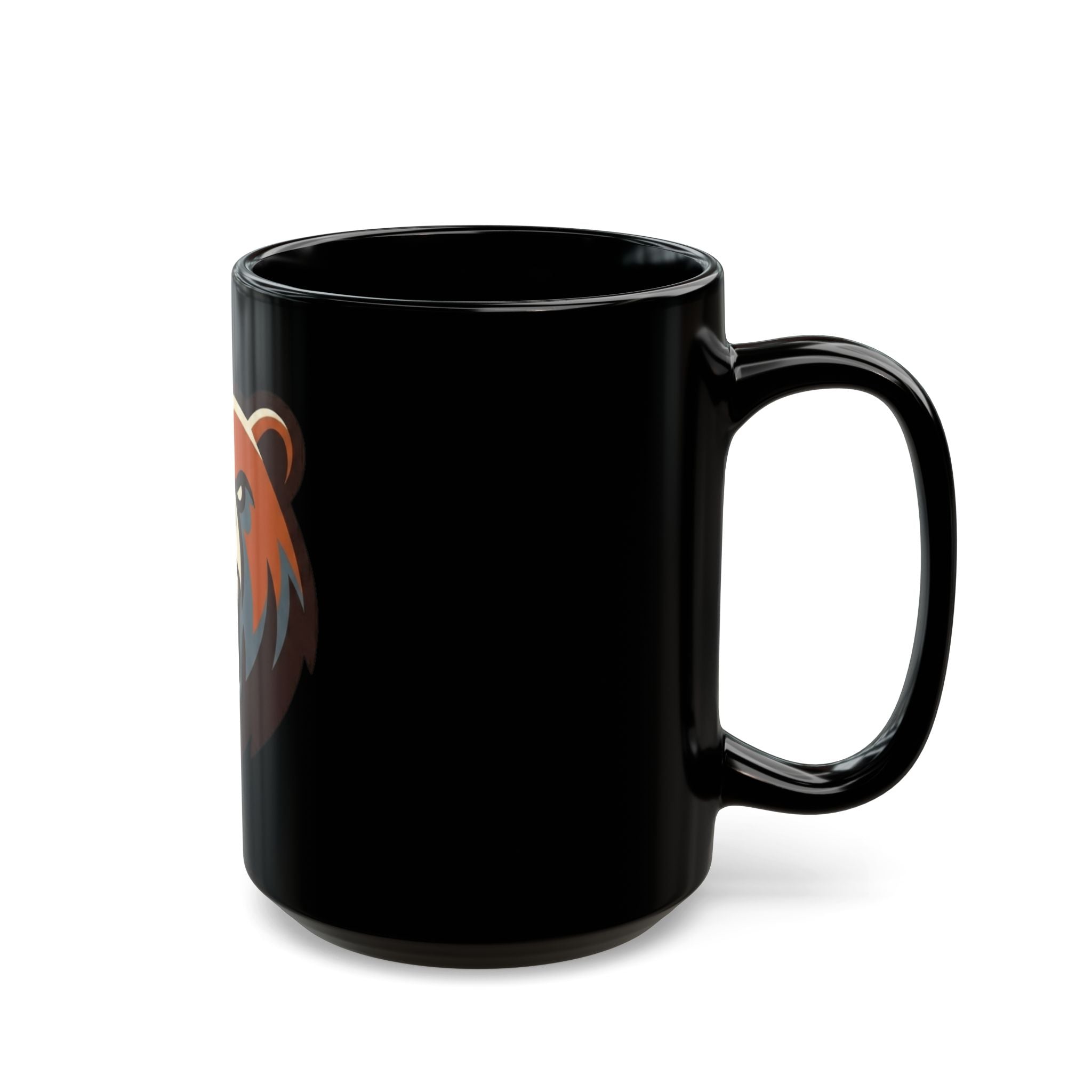 "September Legend" Black Ceramic Mug — Graphic