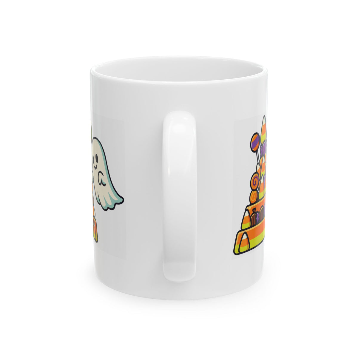 "Worship Candy" White Ceramic Mug — Graphic