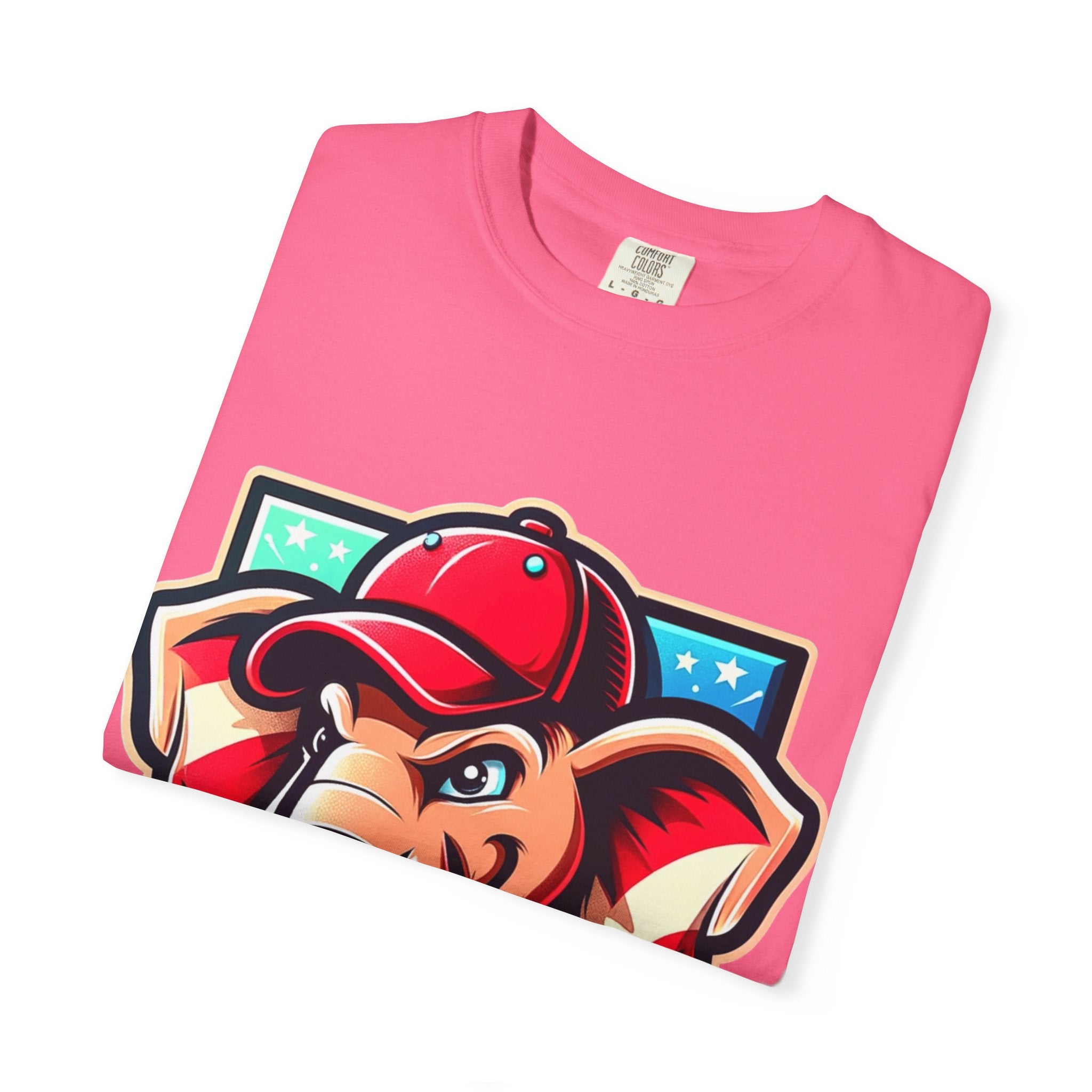 "The Patriot Elephant" Unisex Garment-Dyed T-shirt
