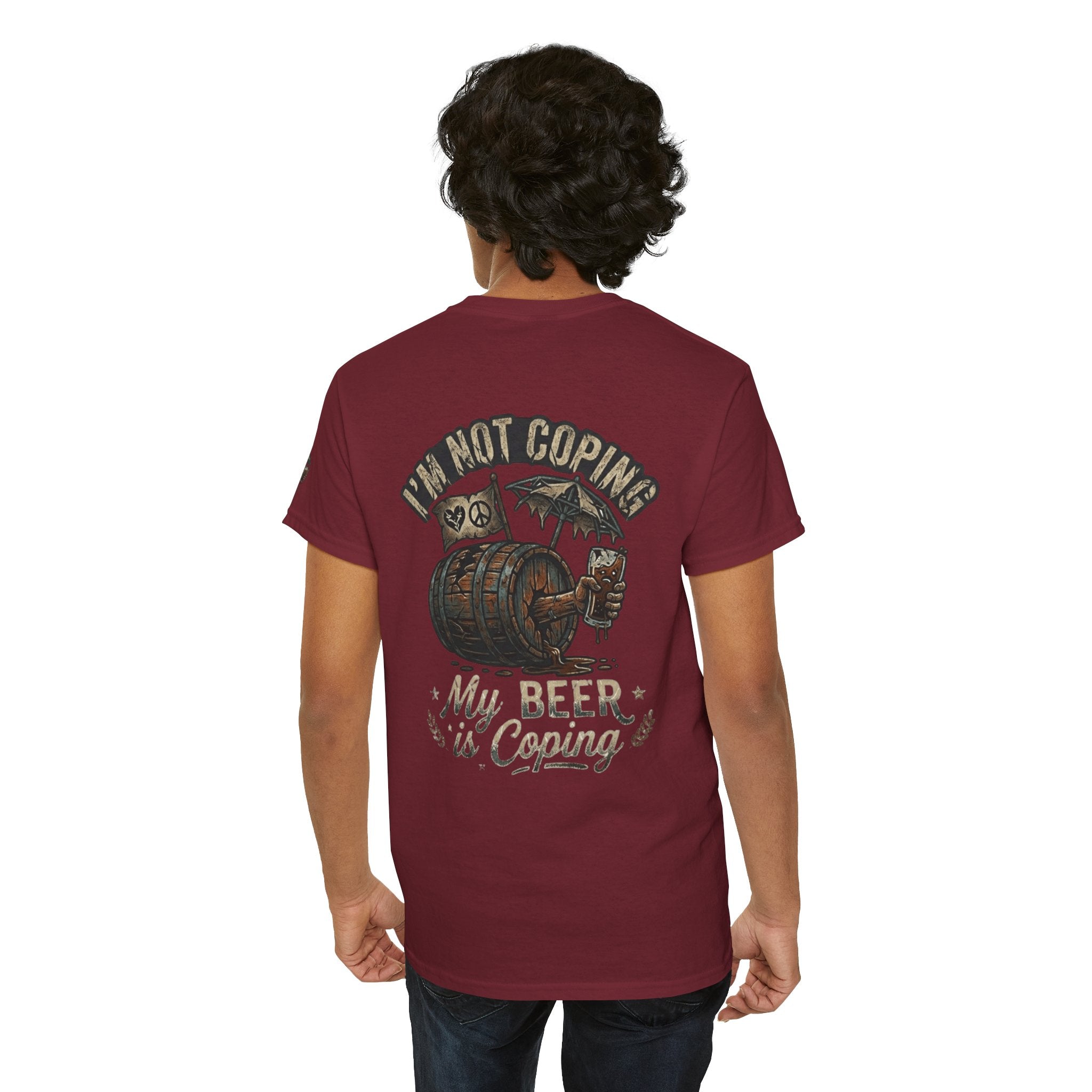 "Beer is Coping" Premium Graphic Tee