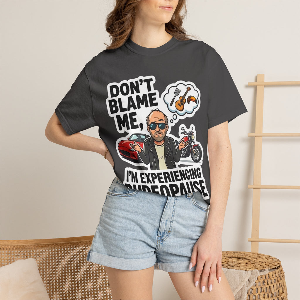 Dudepause: It's a Thing | Garment-Dyed Tee — AttitudeShirts