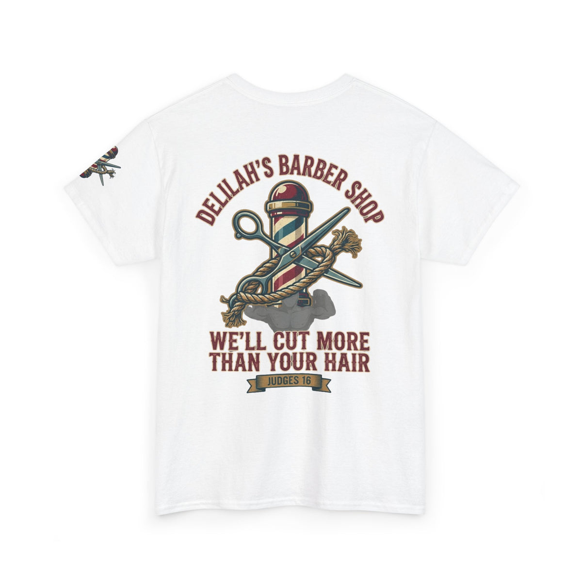 "Good Book Series Delilah's Barber Shop" Premium Graphic Tee