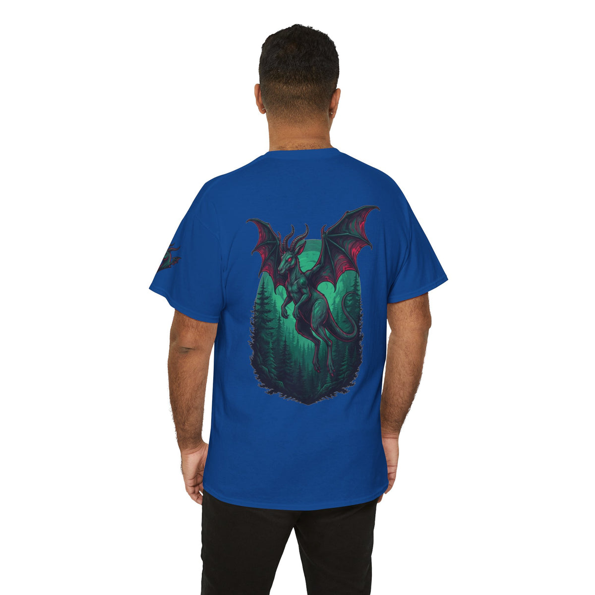 Color: Royal | The Jersey Devil (New Jersey, USA) Premium Graphic Tee