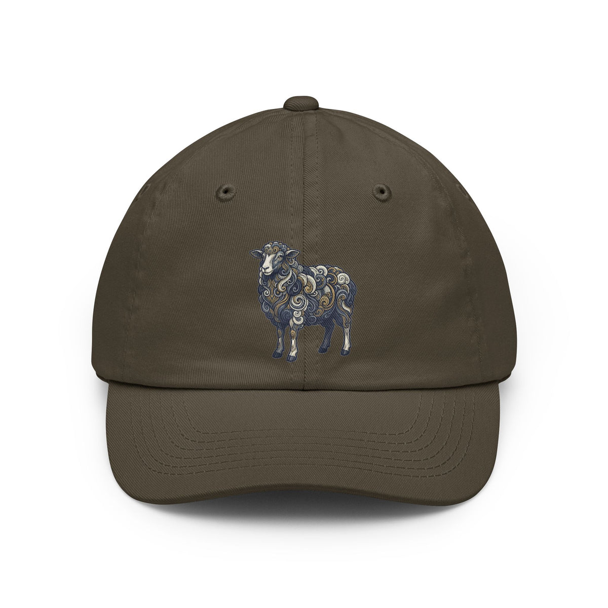 Color: Olive | Barnyard Sheep Dad Hat