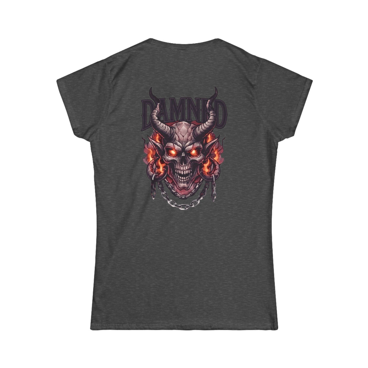 Color: Dark Heather | Damned Women's Tee