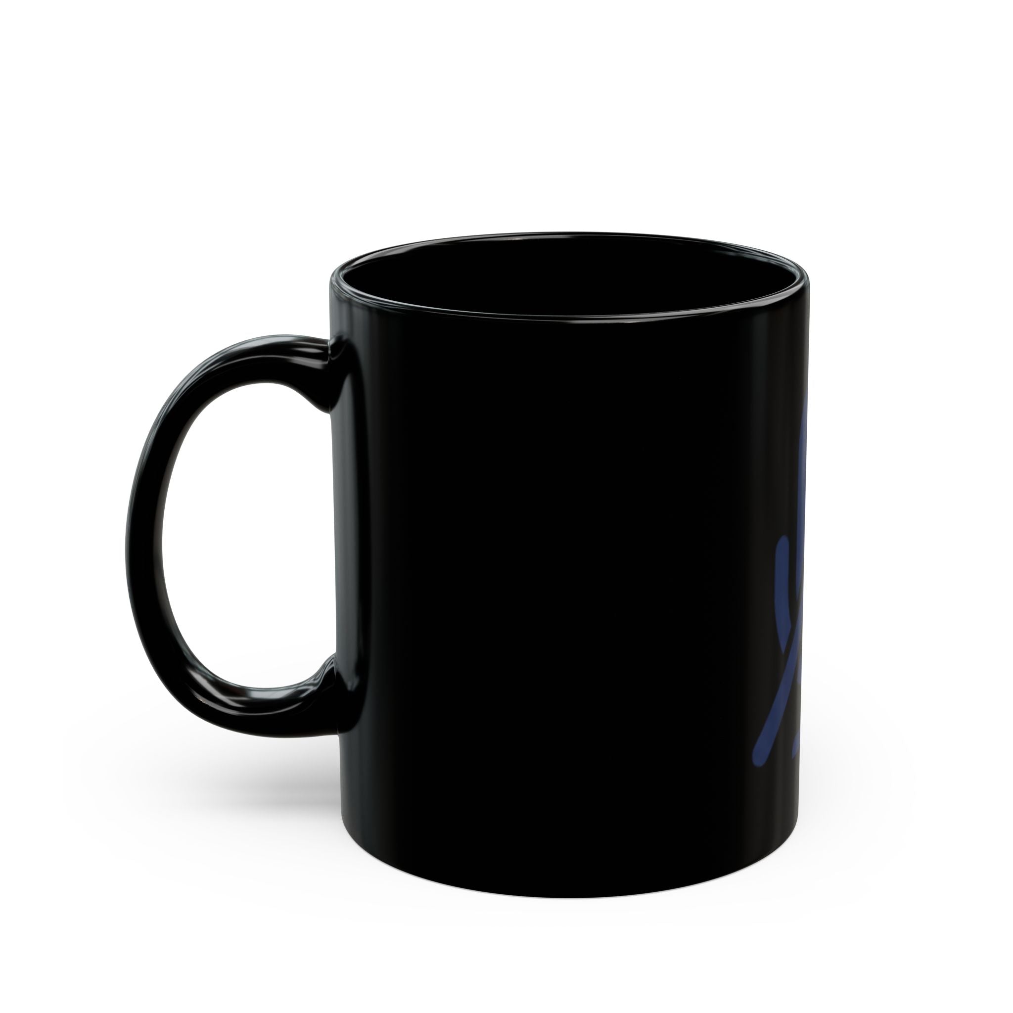 "I'm Sorry I Was On Mute" Black Ceramic Mug — Graphic