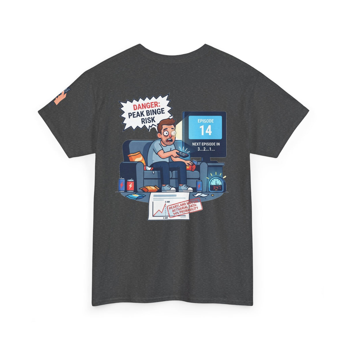 "Peak Bing Risk" Premium Graphic Tee