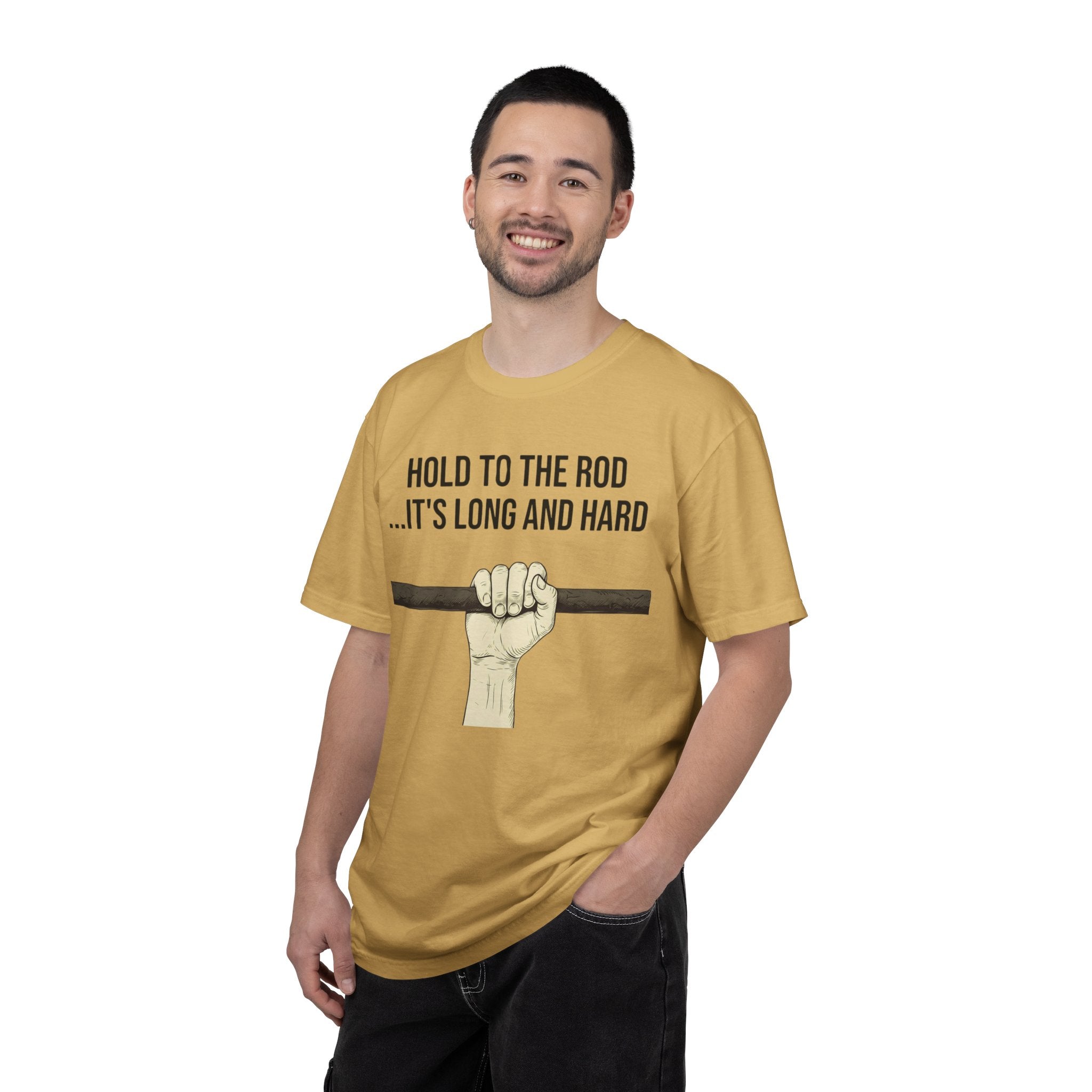 "Hold to the Rod" Unisex Garment-Dyed Tee