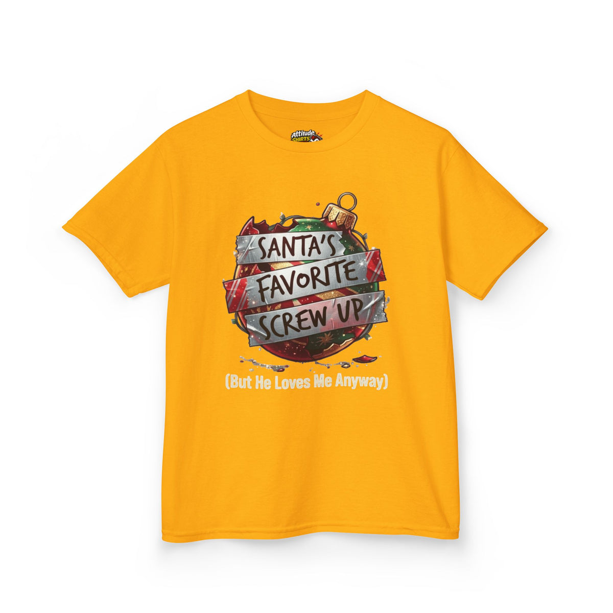 "Santa's Favorite Screw Up" Kids Tee