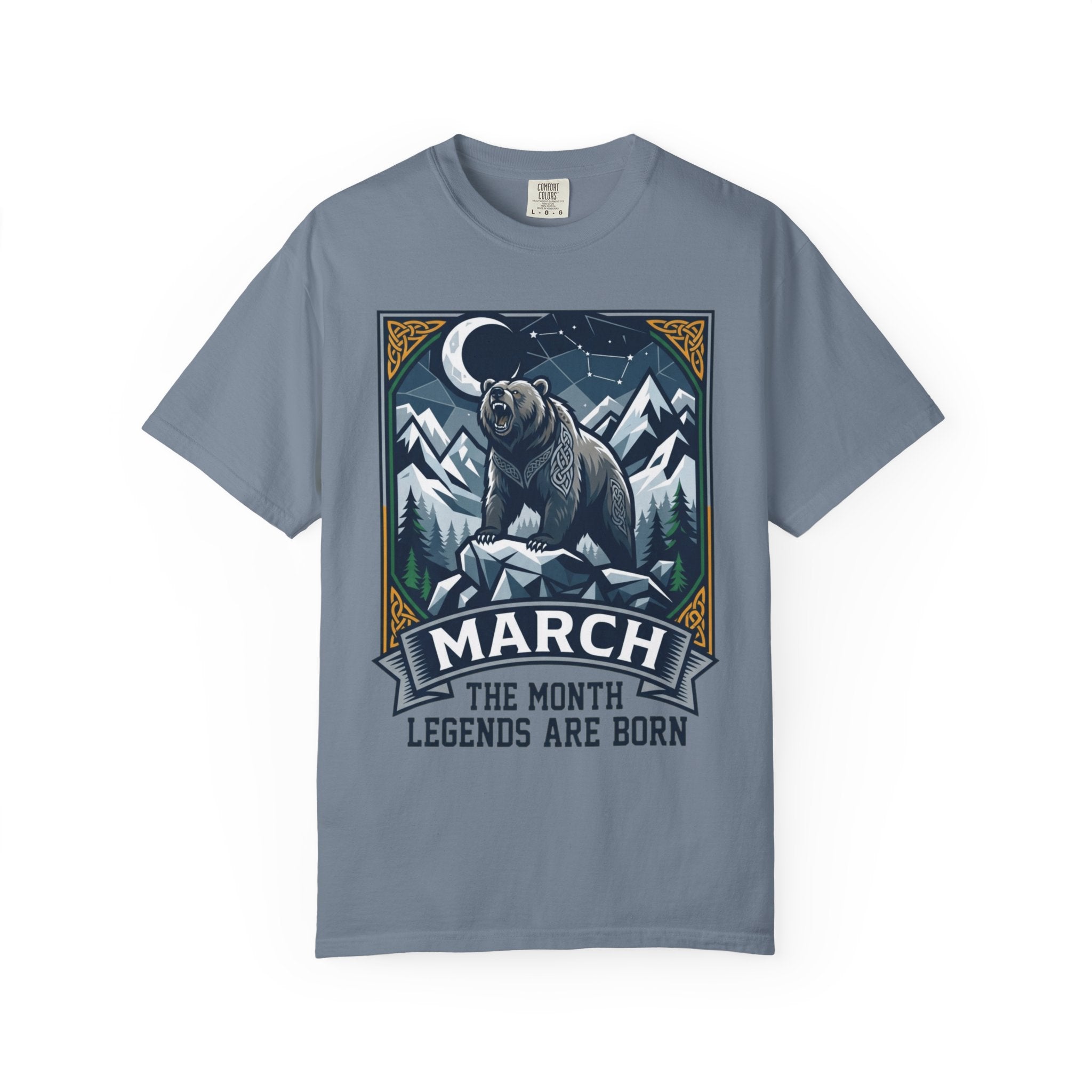"March Legend" Unisex Garment-Dyed Tee