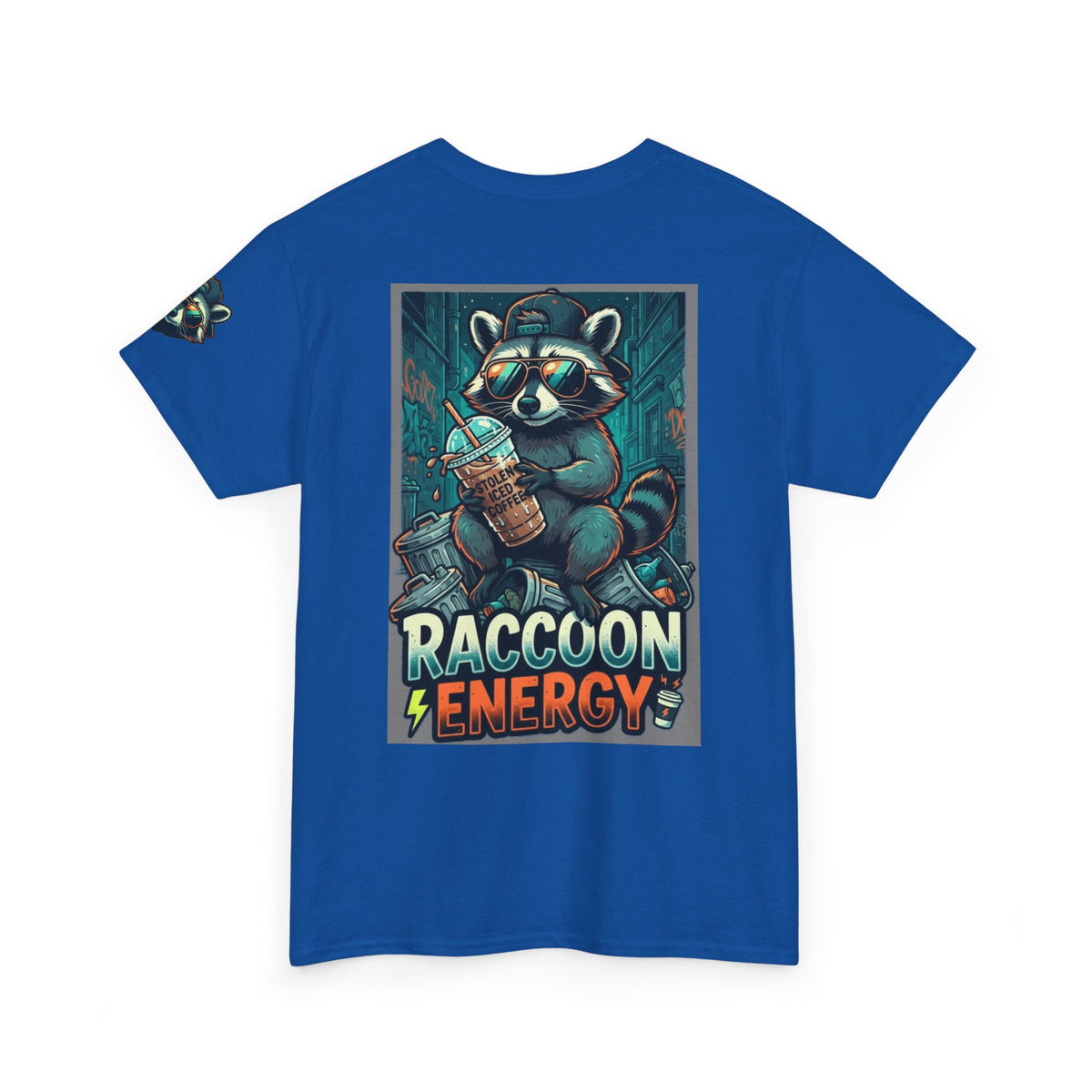 "Raccoon Energy" Premium Graphic Tee