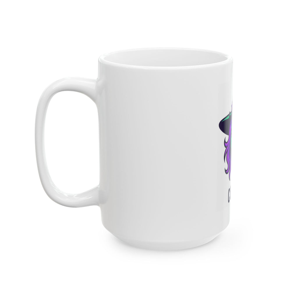"Witch Better Have My Coffee" White Ceramic Mug — Graphic