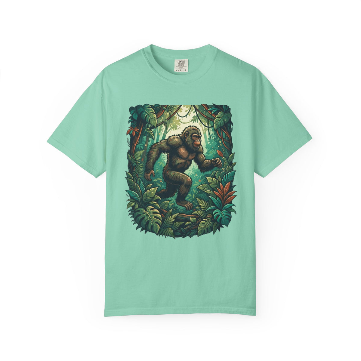 Color: Island Reef | The Bukit Timah Monkey Man (Singapore) Unisex Garment-Dyed Tee