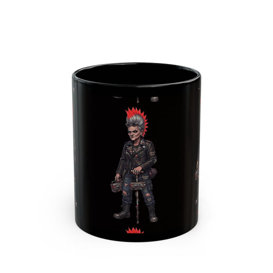 "Roxie" Black Ceramic Mug