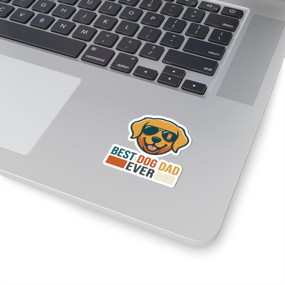 "Best Dog Dad" Sticker