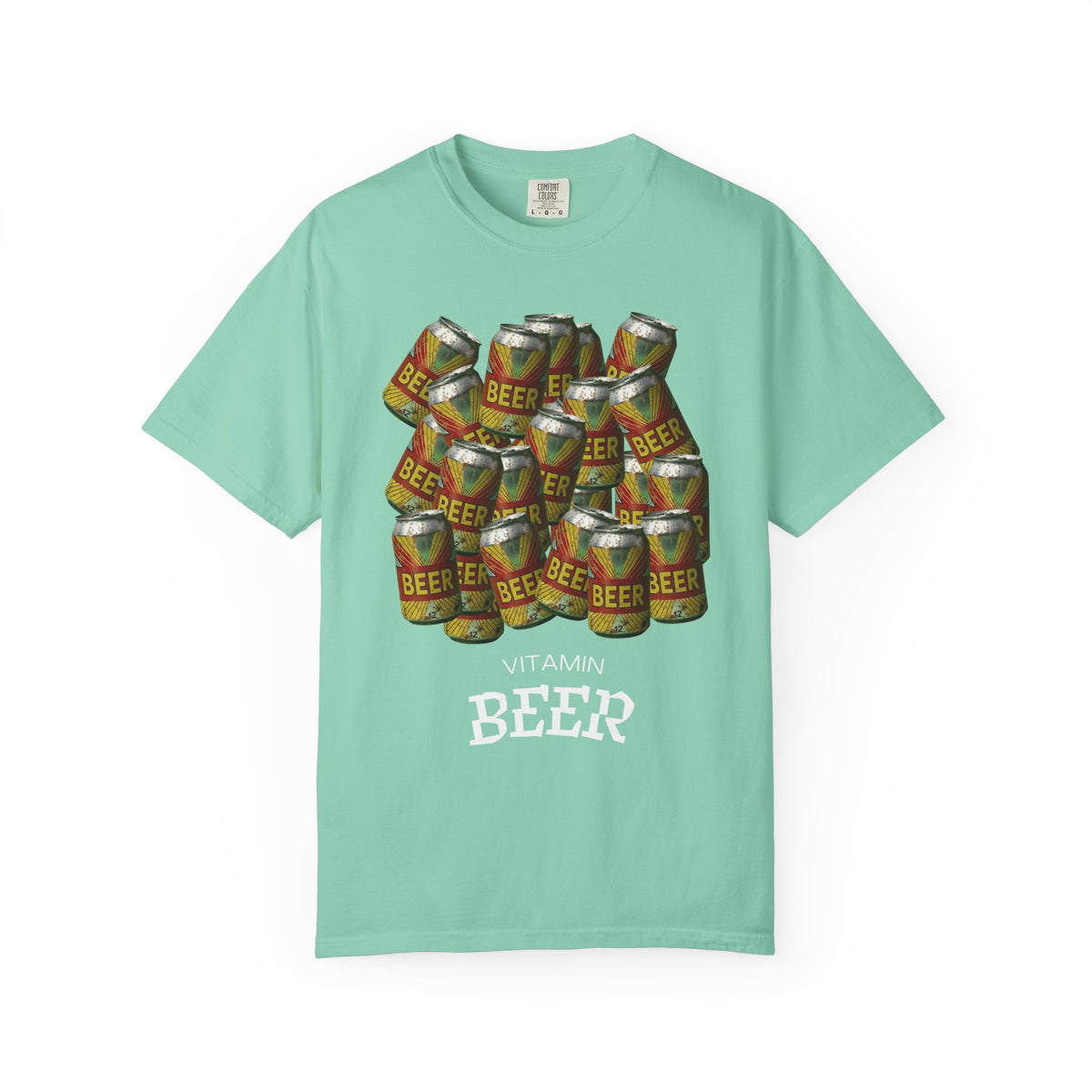 Color: Island Reef | Vitamin Beer 5 Unisex Garment-Dyed T-shirt