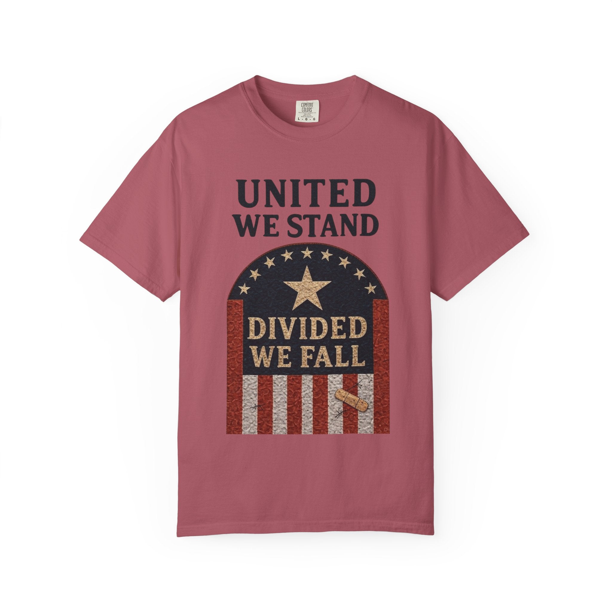 "UNITED WE STAND" Unisex Garment-Dyed T-shirt