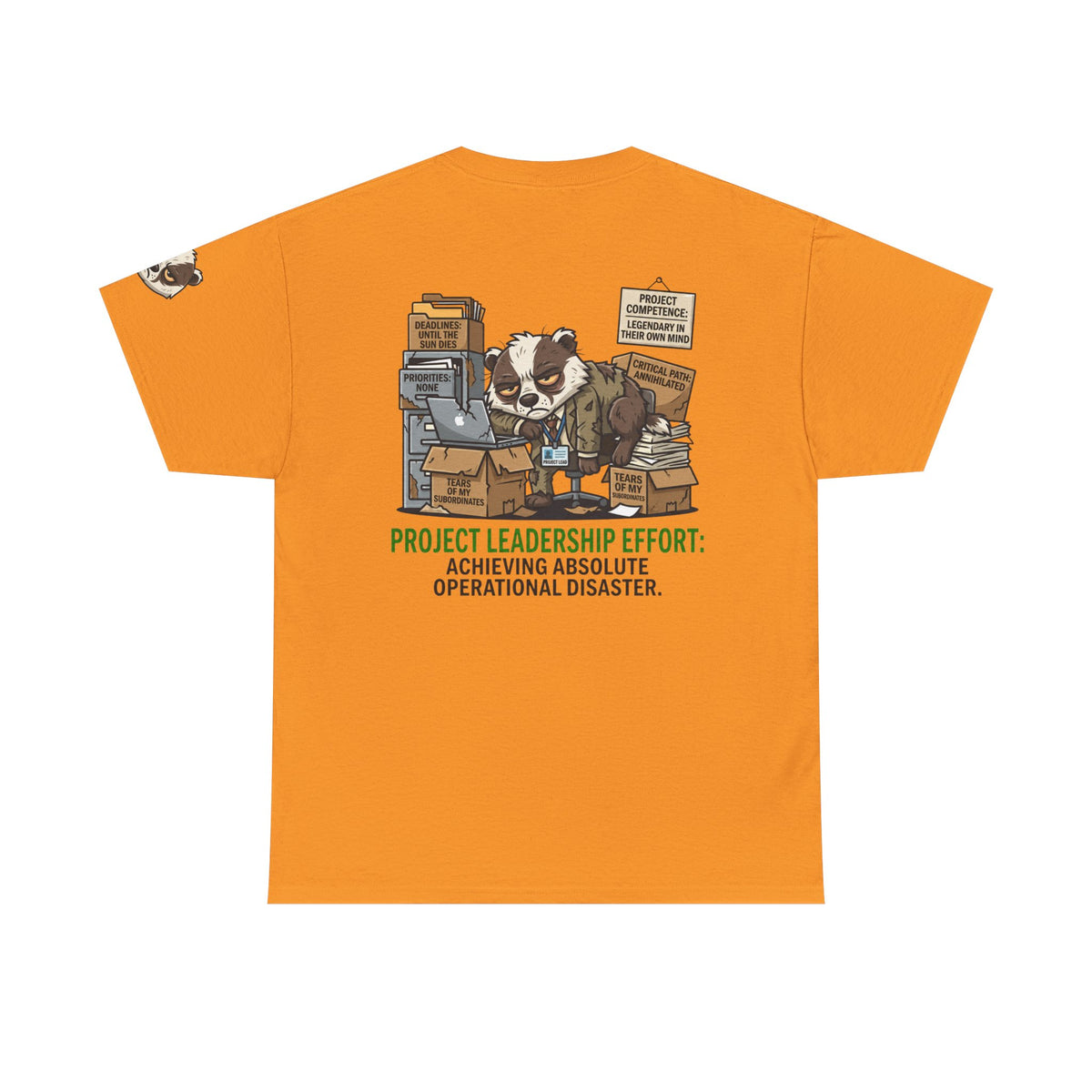 Color: Tennessee Orange | Project Leader Premium Graphic Tee