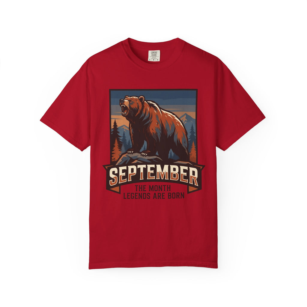 "September Legend" Unisex Garment-Dyed Tee