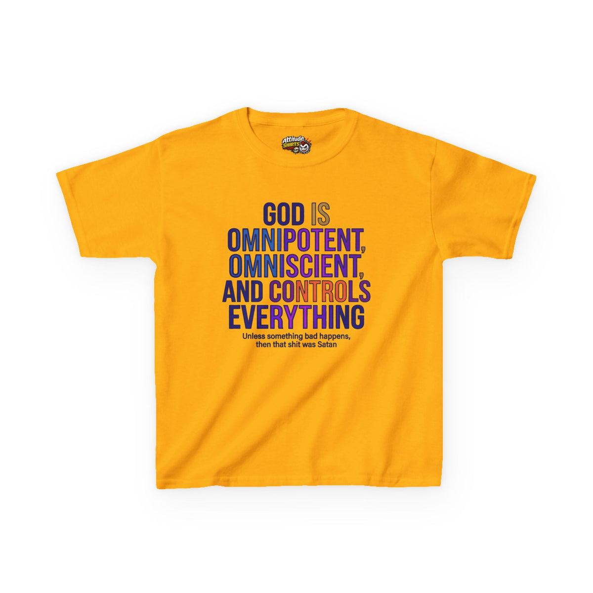"God Controls Everything" Kids Tee