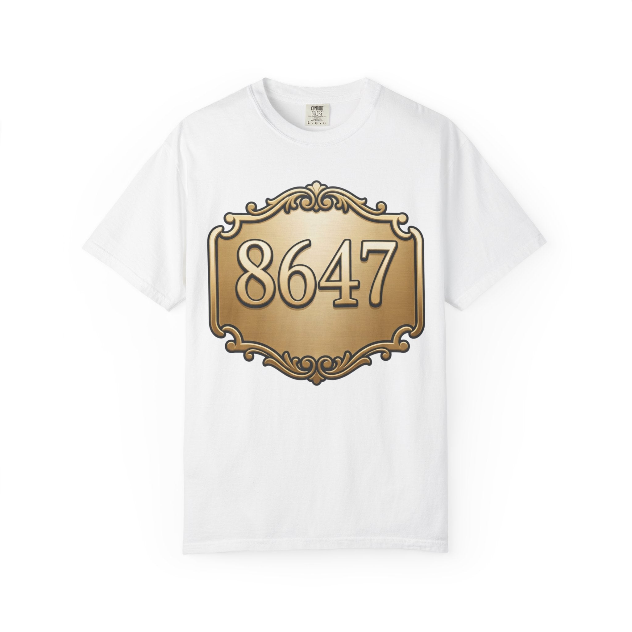 "8647" Unisex Garment-Dyed Tee