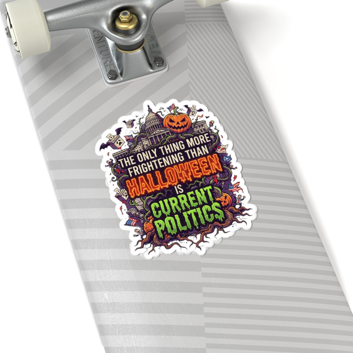 "Current Politics" Sticker — Main
