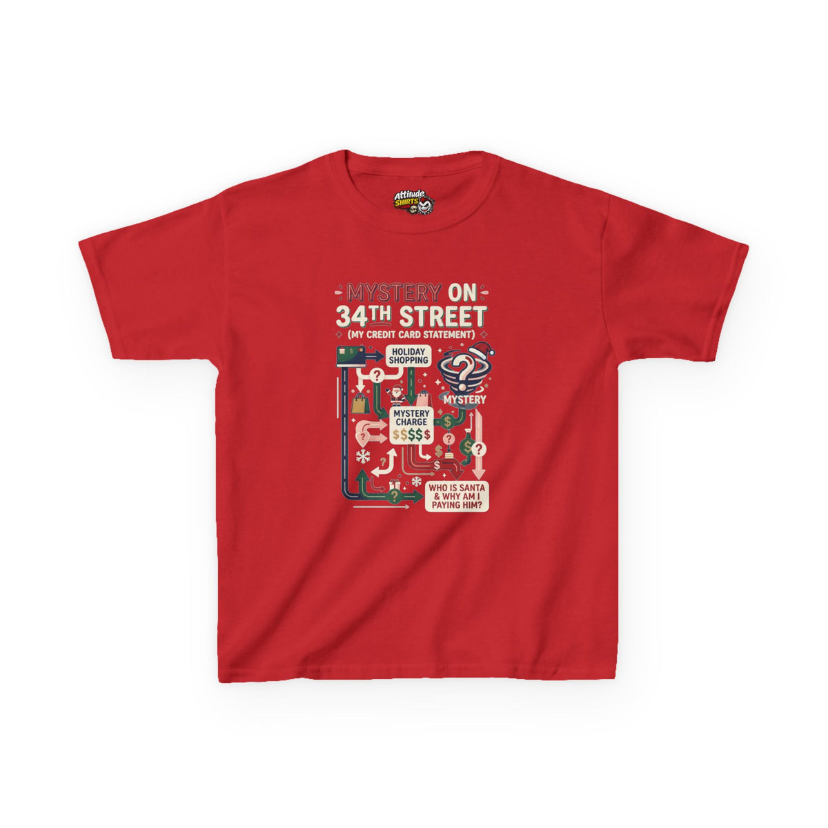 Mystery On 34th Street Kids Tee