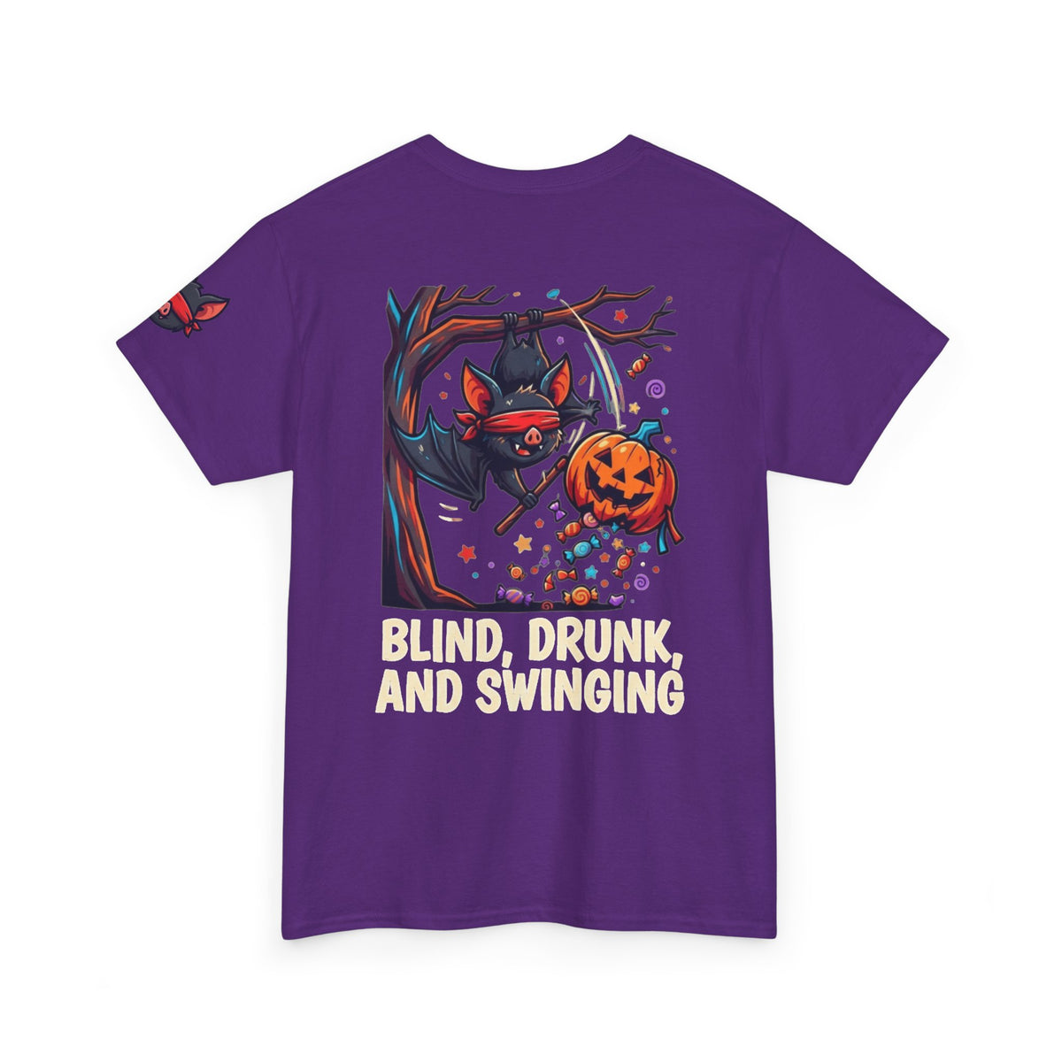 "Blind, Drunk, and Swinging" Premium Graphic Tee