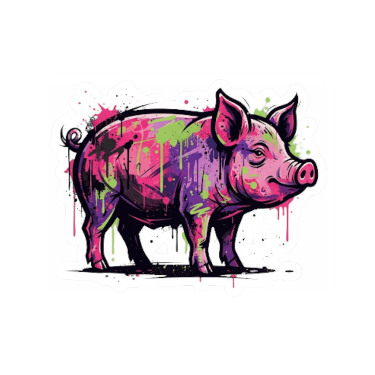 "Barnyard Pig" Sticker — Main