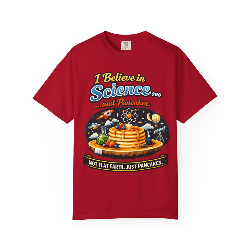 Science & Pancakes: My Two Moods | Garment-Dyed Tee — AttitudeShirts