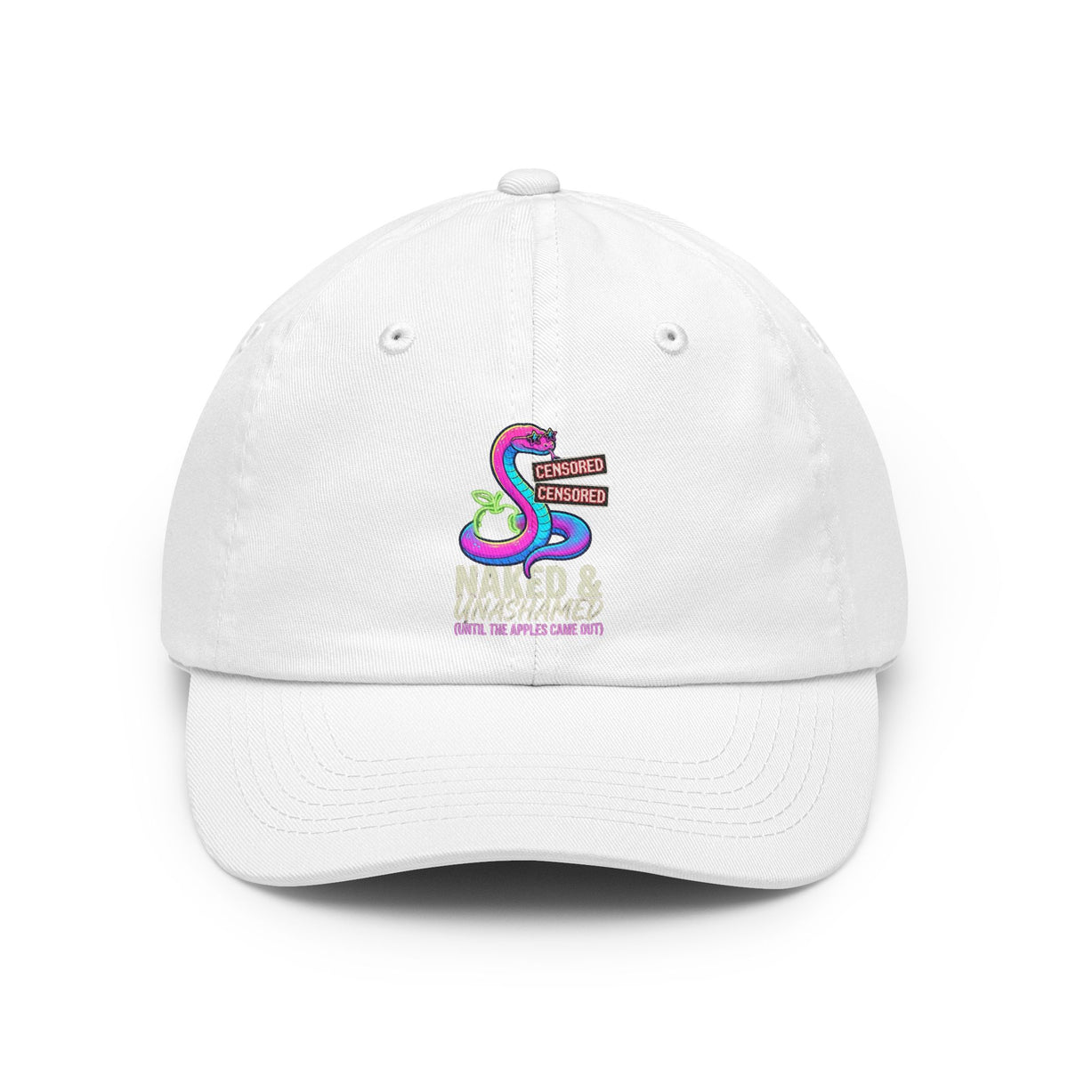 Color: White | Good Book Series Naked & Unashamed Dad Hat