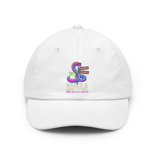 Color: White | Good Book Series Naked & Unashamed Dad Hat
