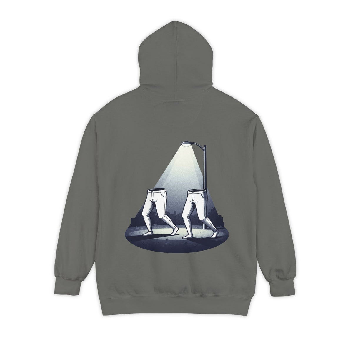 Color: Grey | The Fresno Nightcrawlers (California, USA) Garment-Dyed Hoodie