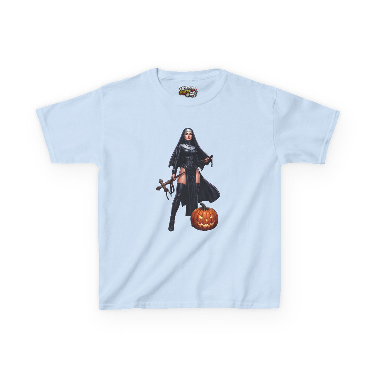 Sexy Halloween Nun Kids Tee