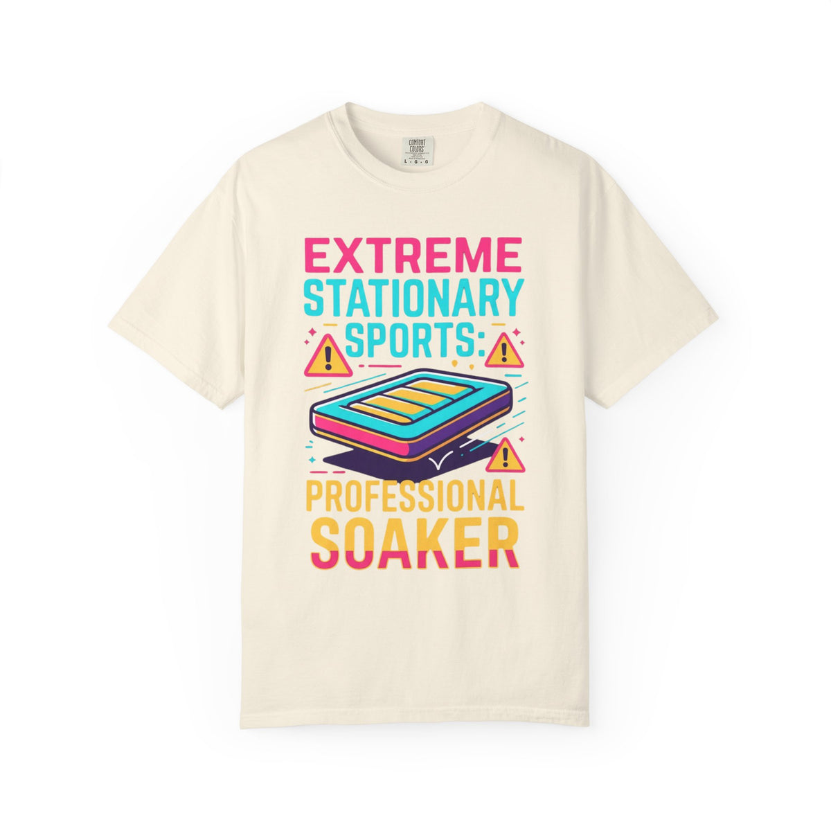 Color: Ivory | Professional Soaker Unisex Garment-Dyed Tee