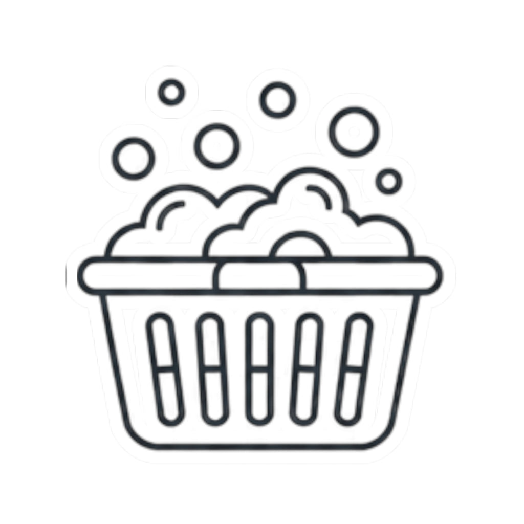 "Mental Health Day - Laundry Edition" Sticker