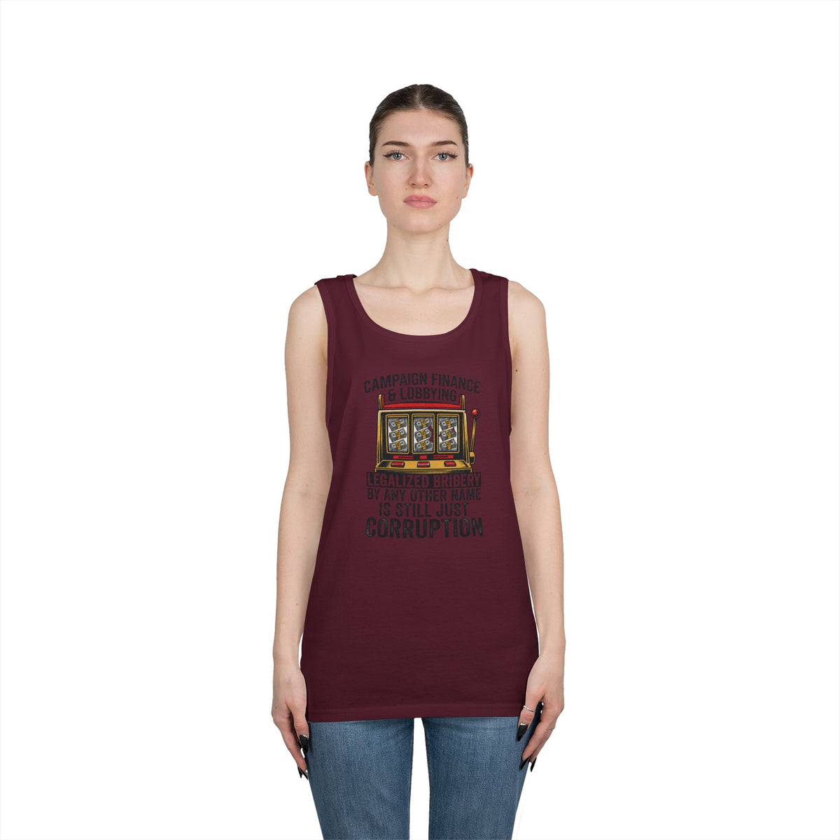 "Protest Series - Get Money Out Of Politics" Tank Top