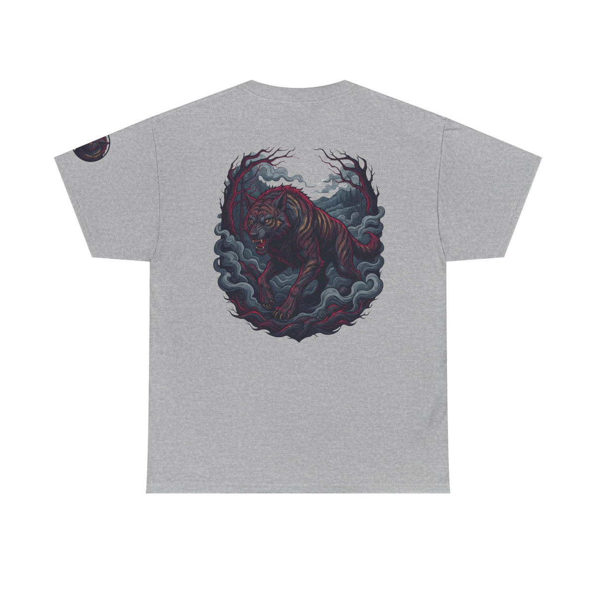 Color: Sport Grey | The Beast of Gévaudan (France) Premium Graphic Tee