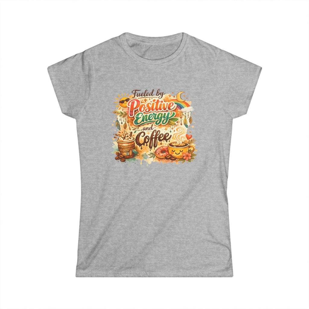 Positive Energy (It's Just Coffee) | Women's Tee — AttitudeShirts
