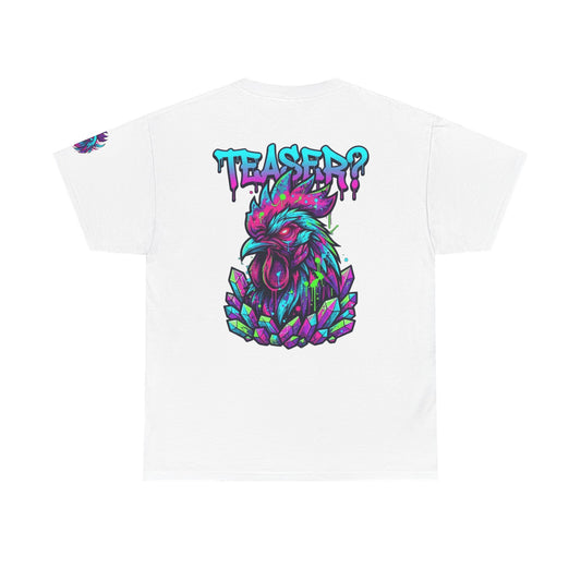 Color: White | Cock Teaser Premium Graphic Tee