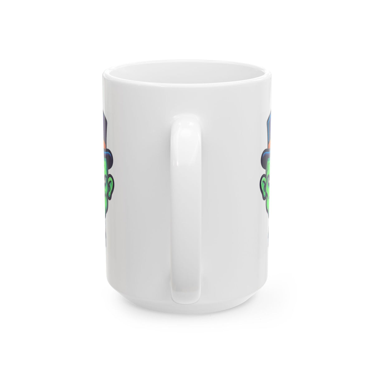 "Spooky-Fy Politics" White Ceramic Mug — Graphic