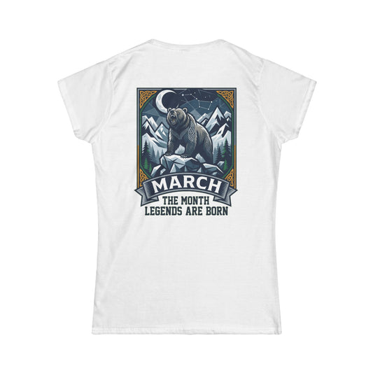 Color: White | March Legend Women's Tee