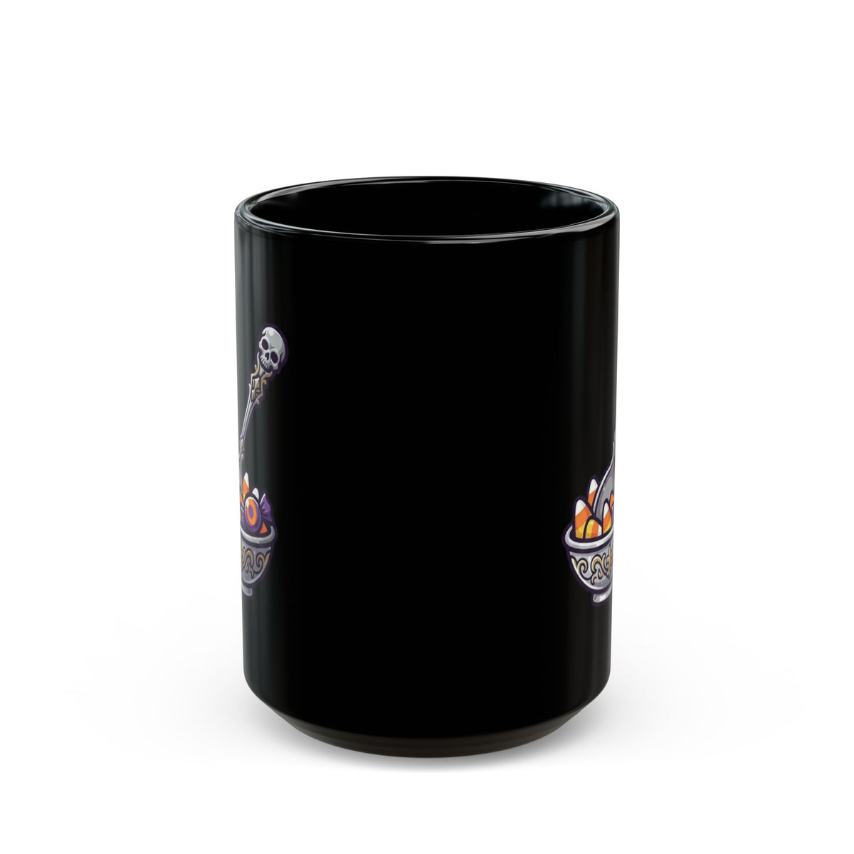 "This Is My Body" Black Ceramic Mug — Graphic