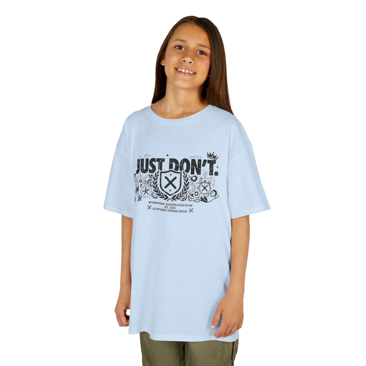 "Just Don't" Kids Tee