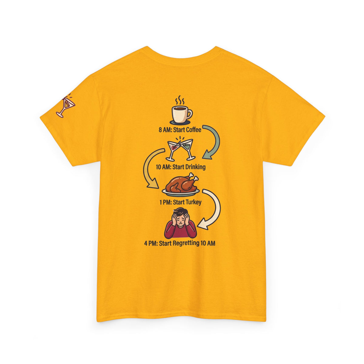 Thanksgiving Regrets Premium Graphic Tee